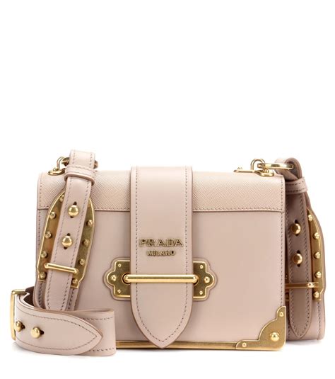 sac prada beuge|Prada cahier bag.